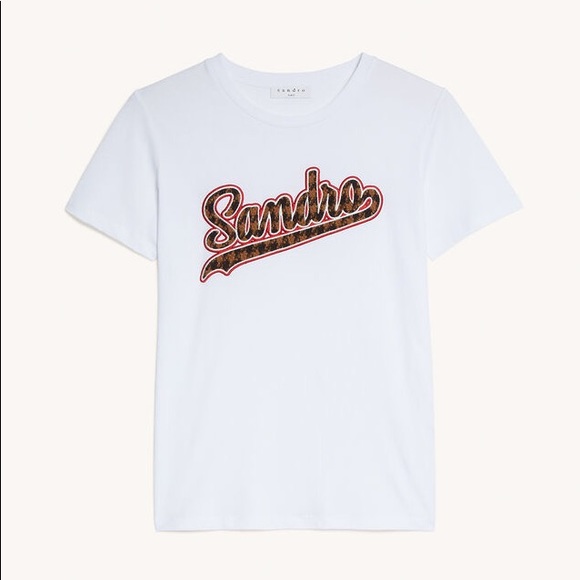 Sandro logo T-shirt - Picture 2 of 4